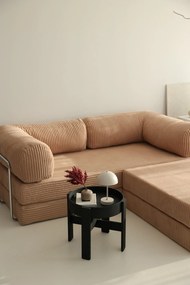 Corner Sofa-Bed Nook - Brown - v1 Brown