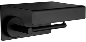 Χαρτοθήκη Uno 149355 16,5x13x9cm Black Karag Stainless Steel