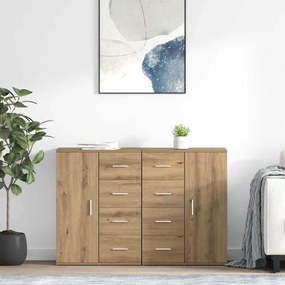 vidaXL Παραδοσιακά Πλευρικά Έπιπλα CORONA 2 pcs Artisan Oak