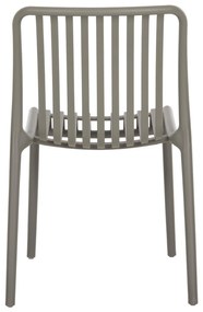 Καρέκλα CONVEE C6104.07 Πολυπροπυλενίου Dark Olive 48x56x79Y εκ. 48x56x79 εκ.