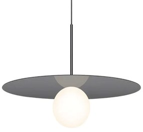 Φωτιστικό Οροφής Bola Disc 22 10681 55,9x15,2cm Dim Led 1100lm 12W Dark Grey Pablo Designs