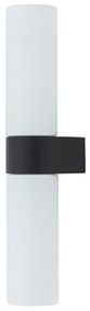Φωτιστικό Τοίχου - Απλίκα Natalie II 10728 5x7x29,5cm 2xG9 10W Black Nowodvorski