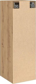 vidaXL Σετ ντουλάπι τηλεόρασης 2 τεμαχίων Artisan Oak Ξύλο μηχανής