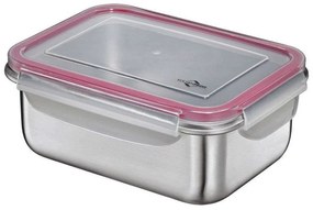 Φαγητοδοχείο 1001672800 1,8Lt-16x22x8,5cm Από Ανοξείδωτο Ατσάλι Silver Kuchenprofi Stainless Steel