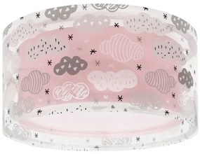 Πλαφονιέρα Παιδικό Φωτιστικό Οροφής Clouds Pink 41416 S Ango-41416S-Ροζ 41416S
