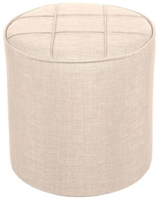 Σκαμπό Idoha 558ZEN1347 42x42x43cm Cream