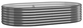 vidaXL Ζαρντινιέρα Ανθρακί 175x100x36εκ Γαλβανισμένος χάλυβας