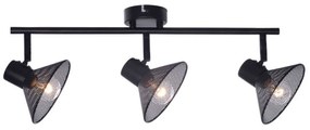 Φωτιστικό Τοίxου - Απλίκα Paloma TNK2833SB 3xΕ14 53x13x19cm Black Aca Metal