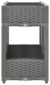 vidaXL Ζαρντινιέρα 80 x 40 x 71 εκ. από Πολυπροπυλένιο