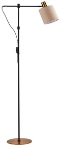 Φωτιστικό Δαπέδου Adept 77-8347 40x25x165 1xE27 60W Multi-Brown Homelighting Metal