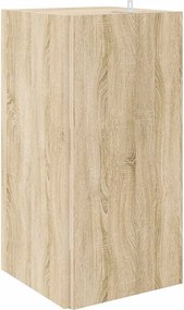 vidaXL Ντουλάπι Γωνιακό Sonoma Δρυς 33 x 33 x 67 εκ. από Επεξ. Ξύλο