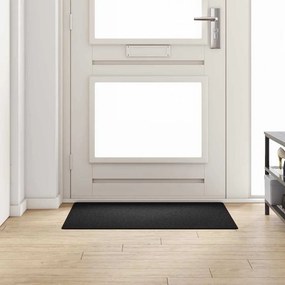 vidaXL Δερμάτινο Χαλί Ανθρακί 100 x 100 cm 100% Πολυπροπυλένιο