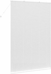 vidaXL Βενετσιάνικες Ρόδες Λευκό 220 x 145 εκ Αλουμίνιο