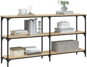 vidaXL Τραπέζι Κονσόλα Sonoma Δρυς 150x29x75 εκ. Επεξεργασμένο Ξύλο