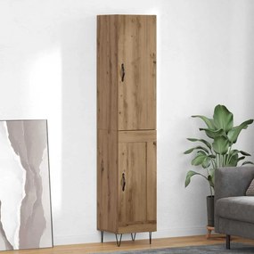 vidaXL Highboard Artisan Oak 69,5 x 34 x 180 εκ. Επεξεργασμένο ξύλο