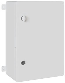 vidaXL Ντουλάπι Ελέγχου Γκρι 35 x 19.5 x 50 εκ. Πλαστικό