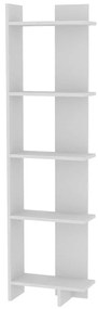 Βιβλιοθήκη Als 875ZNA3601 45x22x170cm White