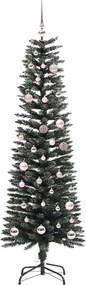 vidaXL Τεχνητό Χριστουγεννιάτικο Δέντρο με 150 LED Πράσινο 150 cm