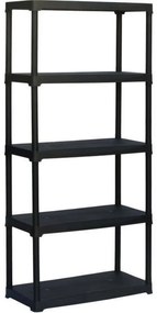 Ράφια TOOD Ρητίνη 5 Ράφια 30 Kg 39 x 80 x 180 cm