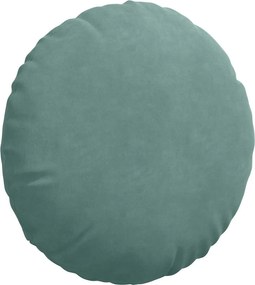 vidaXL Μαξιλάρια καθισμάτων 2 pcs Θαλασσί Ø 40 x 13 εκ. Βελούδο
