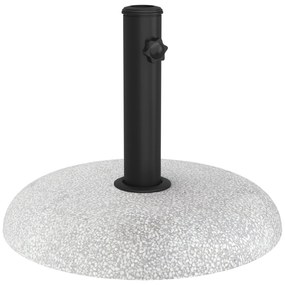 vidaXL Βάση Παράσολου για Στήλους 37/42/52/58mm Ανοιχτό Γκρι Σκυρόδεμα 20 kg