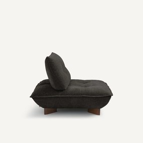 Πολυθρόνα modulable από βελούδο chenille, Kaori
