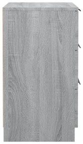 vidaXL Κομοδίνο Γκρι Sonoma 40x36x65 εκ.
