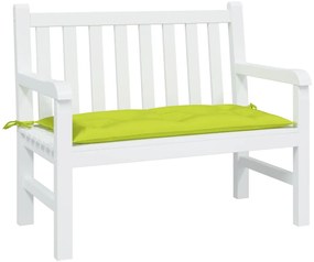 vidaXL Μαξιλάρι Πάγκου Κήπου Αν. Πράσινο 110x50x7 εκ. Ύφασμα Oxford