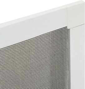 vidaXL Σκηνίδα Εντόμων Για Παράθυρα Λευκό 120 x 140 cm