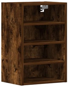 vidaXL κρεμαστό ντουλάπι Riga καπνιστή δρυς 40x29,5x60 cm