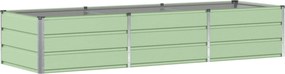 vidaXL Γλάστρα Πράσινο 240 x 80 x 45 cm Ατσάλι