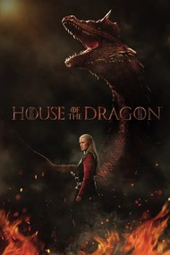 Εκτύπωση τέχνης House of the Dragon - Daemon Targaryen, (26.7 x 40 cm)