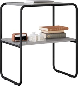 vidaXL Τραπέζι κονσόλας Γκρι Sonoma 80 x 42,5 x 70 εκ