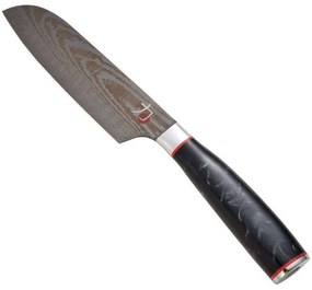 Μαχαίρι Santoku Tetsu BG04128MBK 17,5cm Black Bergner Stainless Steel