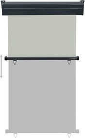 vidaXL Σκίαστρο Βεράντας Πλαϊνό Γκρι 105 x 250 εκ.