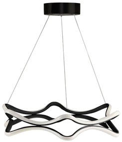 Φωτιστικό Οροφής Jades 166PRG1169 50x50x80cm Led 60-80W 4000K Black Opviq