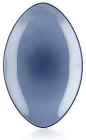 EQUINOXE CIRRUS BLUE OVAL PLATE 35CM ΣΕΤ 4τμχ - Espiel