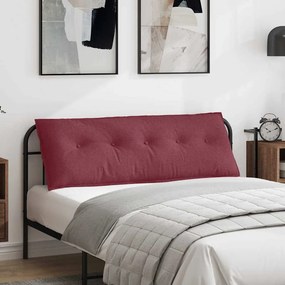 vidaXL Μαξιλάρι Πλάτης Κόκκινο 140 x 19 x 50 εκ ύφασμα