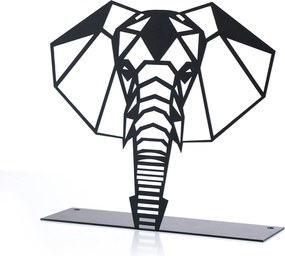 Διακοσμητικό Χώρου Μαύρο ELEPHANT 21x21x21,18