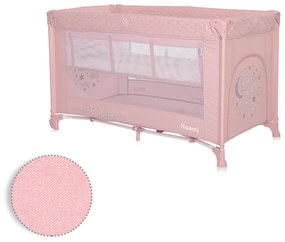 Παρκοκρέβατο NOEMI  2 Layers Mellow Rose Star 10080552219  Lorelli