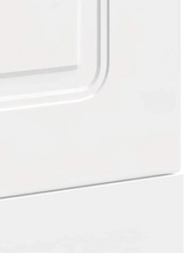 Πίνακας πλυντηρίου πιάτων "Kalmar" High Gloss White 45x1,5x67cm - Λευκό