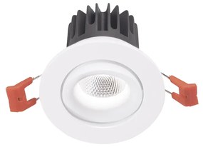 Φωτιστικό Σποτ Χωνευτό Gea Luce Aran GFA1040C Λευκό  Σατινέ (3000K)