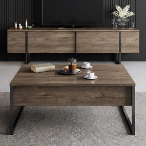 Coffee Table Luxe - Walnut, Black Walnut
Black