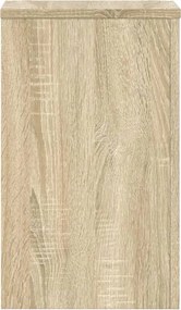vidaXL Βάσεις Φυτών 2 Τεμ. Sonoma Δρυς 30x30x50 εκ. Επεξεργασμένο Ξύλο