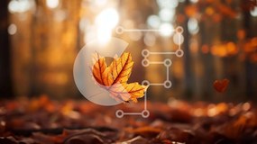 Intra Συλλεκτικό Ξύλινο Παζλ Plywood 4mm - Ενιαίο φύλλο πορτοκαλιού στο δάσος Σε Ξύλινο Κουτί - Διαστάσεις: 10x10 cm – 25 κομμάτια