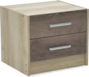 Σετ Κρεβατοκάμαρας Olympus Castillo Toro με Κρεβάτι 120x200εκ Σετ 3τεμ