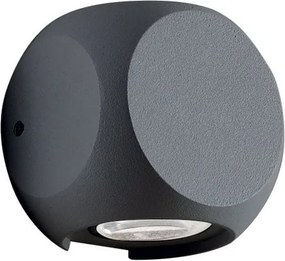 Απλίκα LED Εξωτερικού Χώρου Viokef Ballito Anthracite 4210901