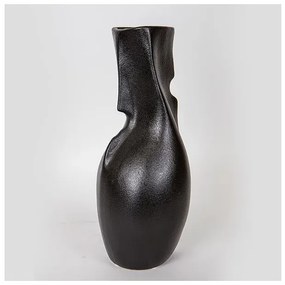 Βάζο Κεραμικό Μαύρο 17x17x38cm 752-20142 Estheti-752-20142-Μαύρο 752-20142