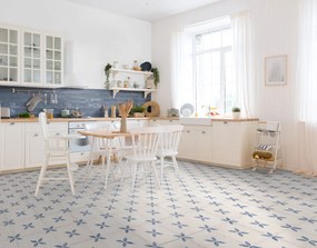 Keros Sofia Azul 25x25 - Πλακάκι μπάνιου &amp; δαπέδου