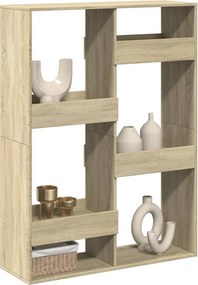 vidaXL Βιβλιοθήκη/Διαχωριστικό Χώρου Δρυς 100x33x135 εκ. Επεξ. Ξύλο